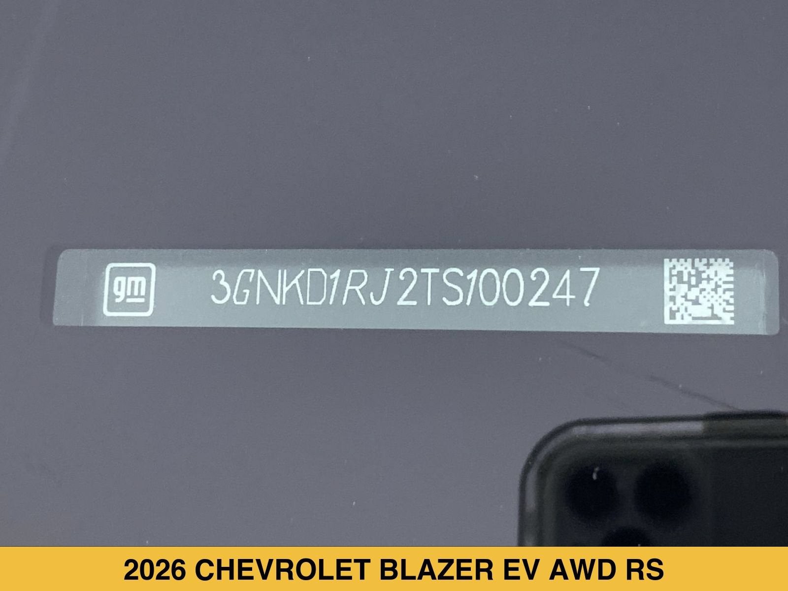 2026 Chevrolet Blazer EV RS