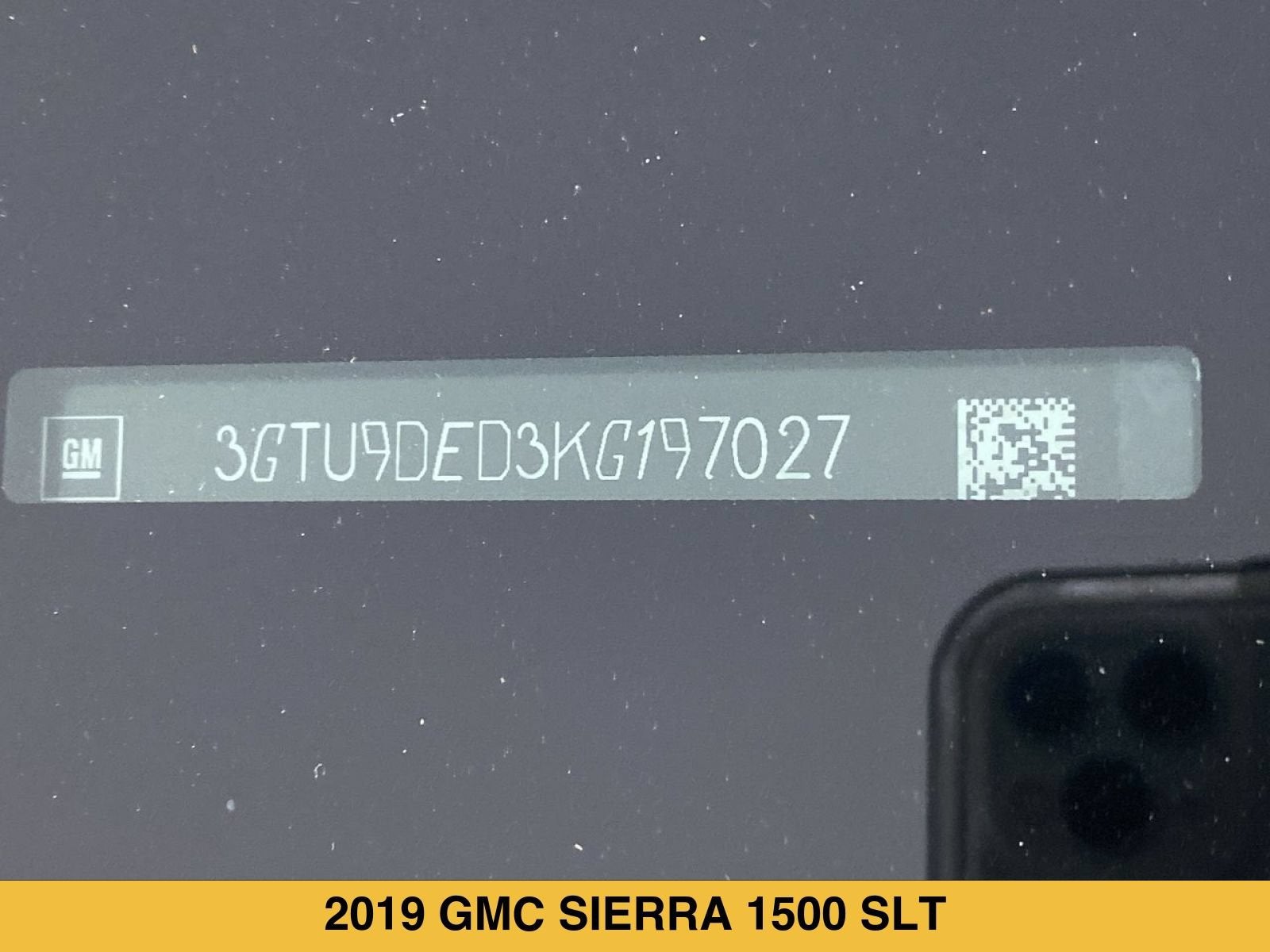 2019 GMC Sierra 1500 SLT