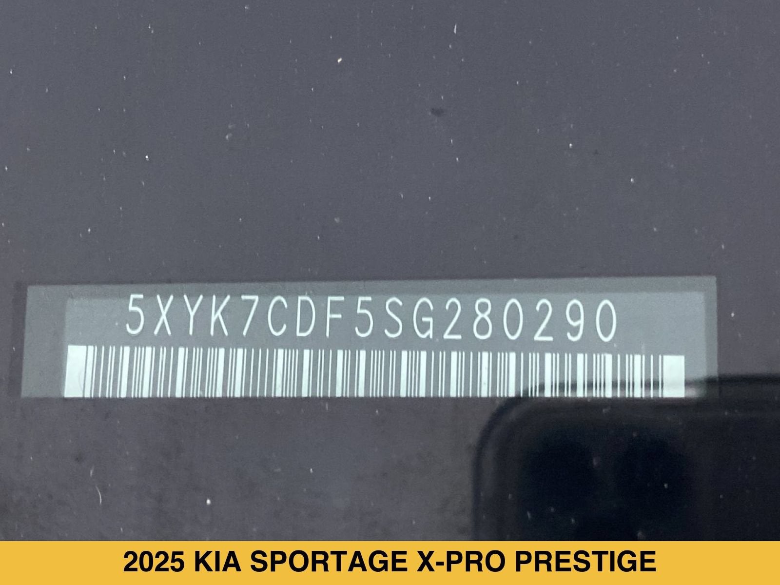 2025 Kia Sportage X-Pro Prestige