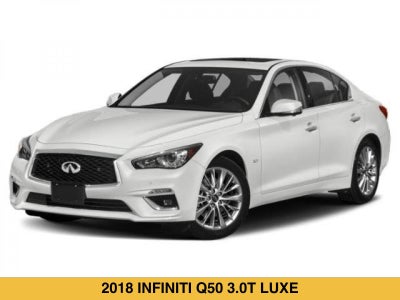 2018 INFINITI Q50 3.0t LUXE