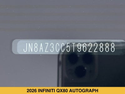 2026 INFINITI QX80 AUTOGRAPH AWD
