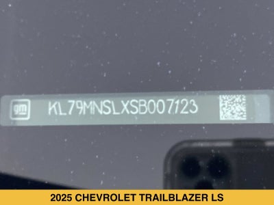 2025 Chevrolet Trailblazer LS