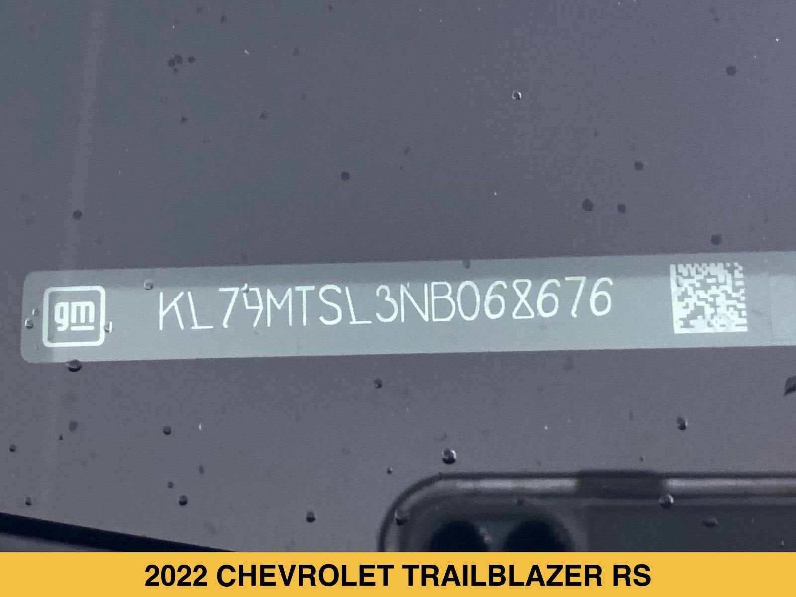 2022 Chevrolet Trailblazer RS