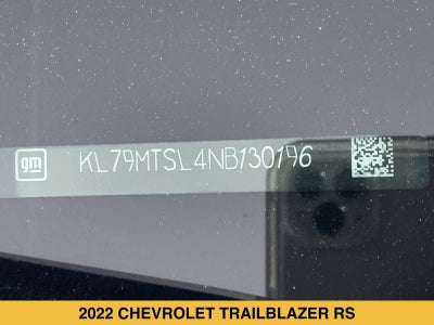 2022 Chevrolet Trailblazer RS
