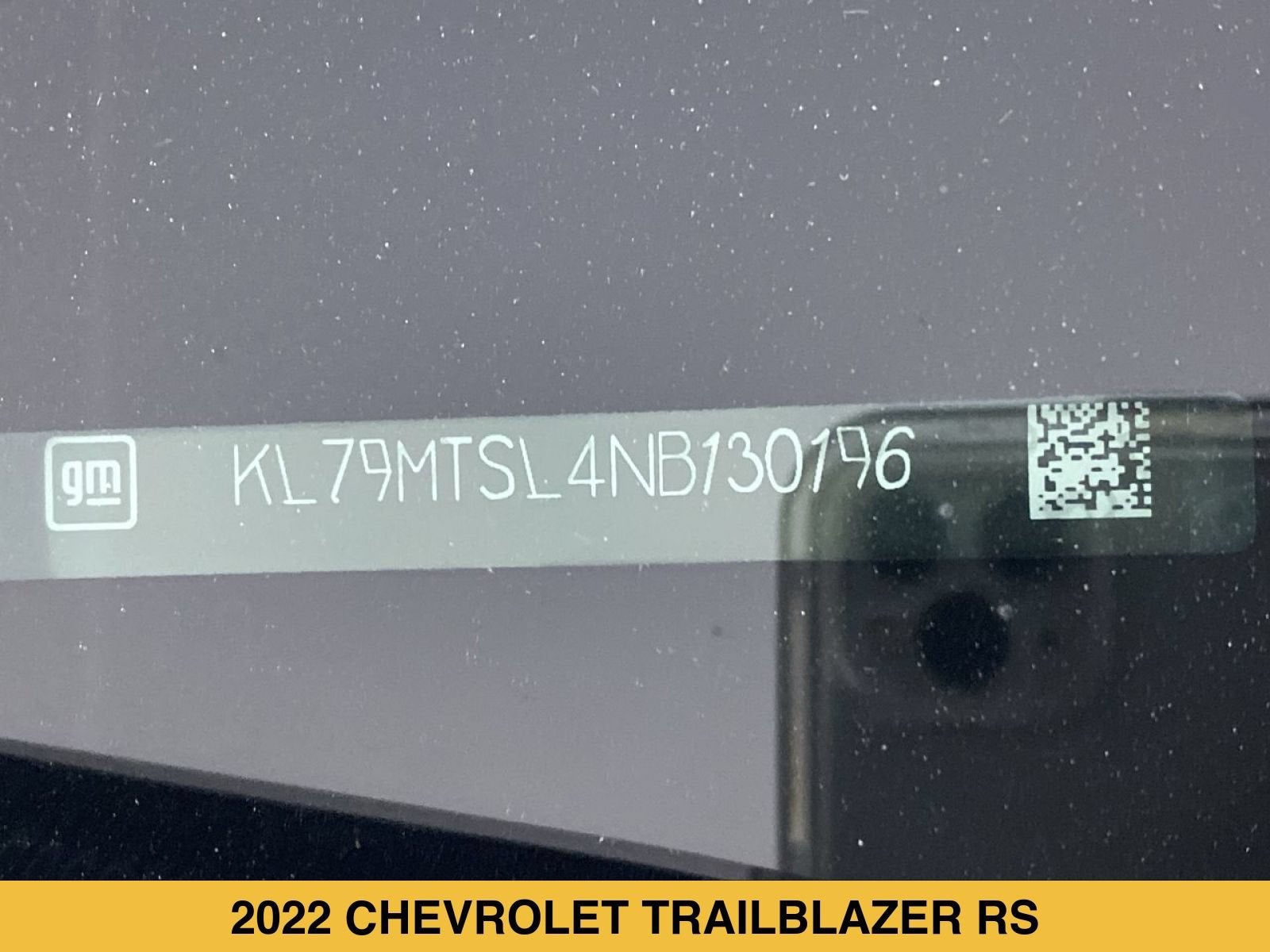 2022 Chevrolet Trailblazer RS