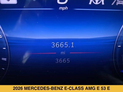 2026 Mercedes-Benz E-Class AMG® E 53 E