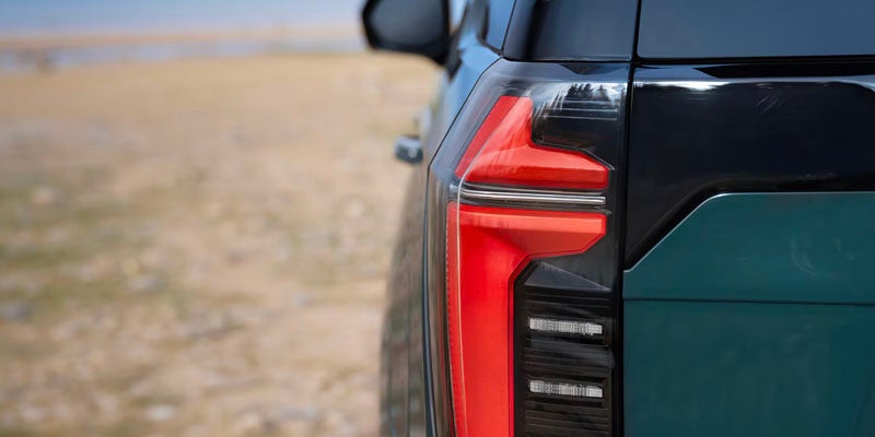Rear of 2025 Chevrolet Tahoe