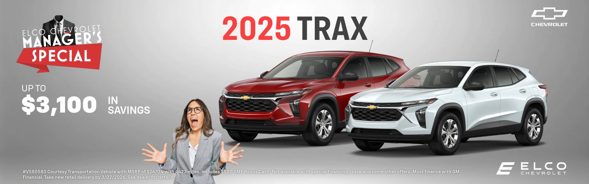 ELCO Chevrolet Trax Special