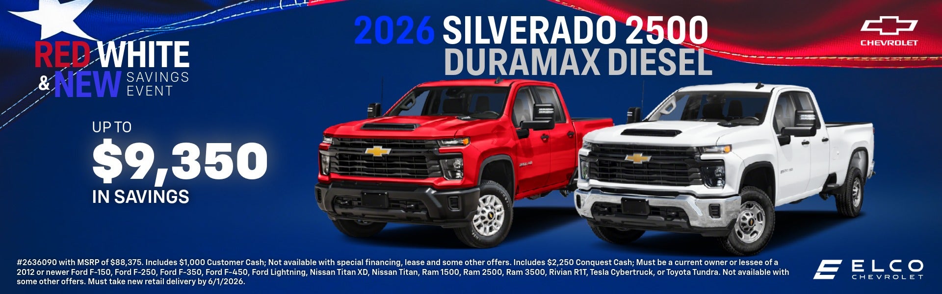 ELCO Chevrolet Silverado HD Conquest Special