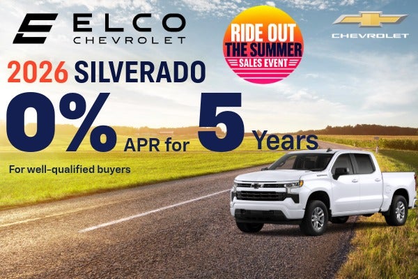 0% APR on Silverado