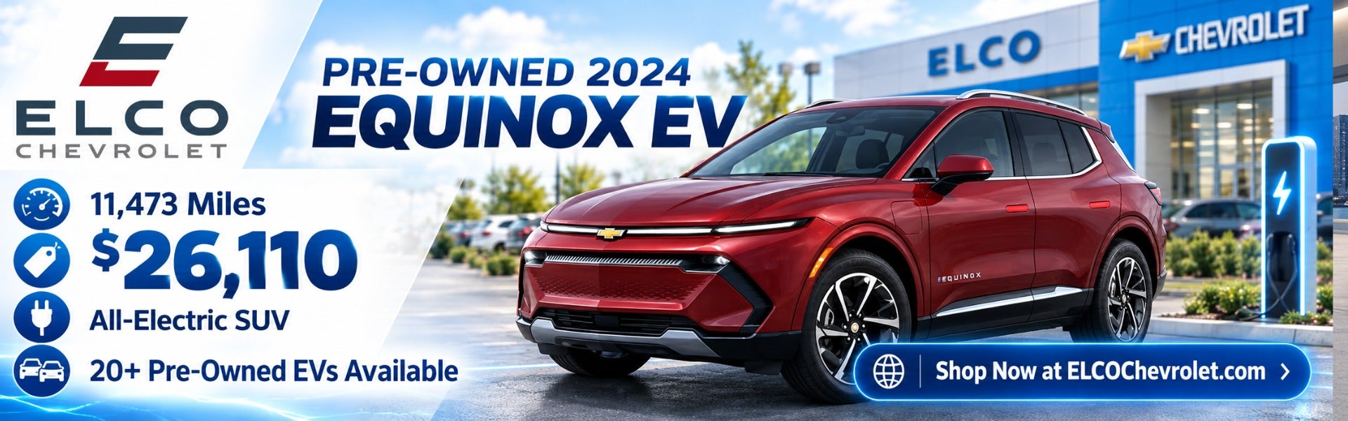 Equinox EV Available at ELCO Chevrolet