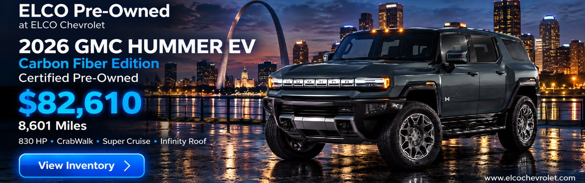 ELCO Certified Pre-Owned 2026 Hummer EV