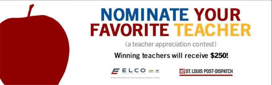 Nominate Your Favorite Teacher